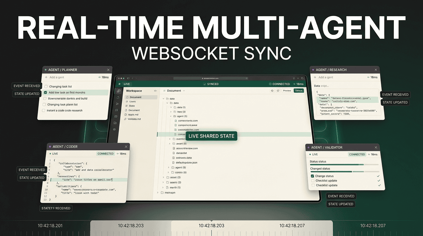 Real-Time Multi-Agent WebSockets Guide 2026
