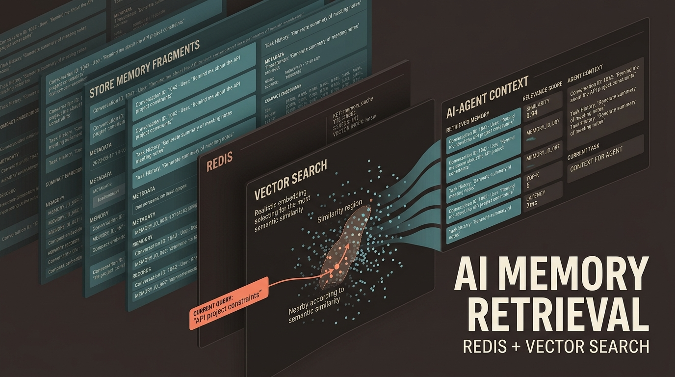 Contextual Agent Memory with Redis & Vector Search
