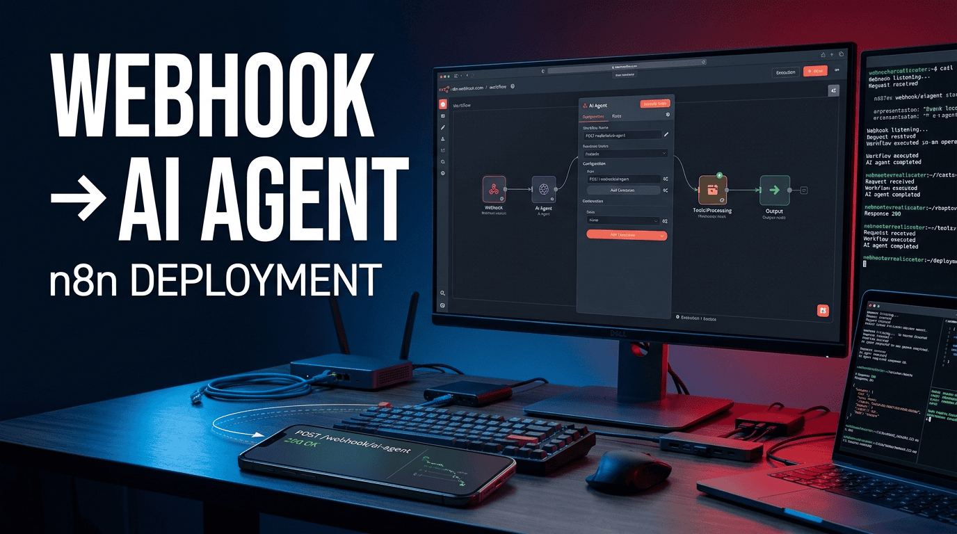 Step-by-Step Guide to Deploying n8n AI Agent Nodes for Webhook Triggers